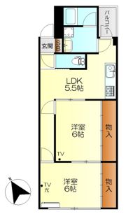 シティライフビルの間取り画像