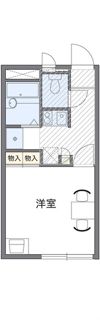 レオパレスラフィーナの間取り画像