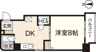 アヴァンセ中筋Ⅱの間取り画像