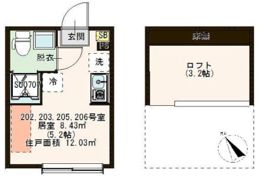 ハーモニーテラス高野台Ⅱの間取り画像