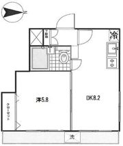信濃町Ⅱ番館の間取り画像