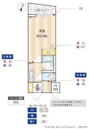 メインステージ日本橋小伝馬町の間取り画像