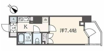 フェルテ中野の間取り画像