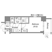 エスリード大阪城テラスの間取り画像