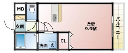 クルンテープ瀬田の間取り画像
