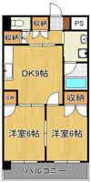 マンションつつみの間取り画像