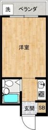 エスポワール御殿山の間取り画像