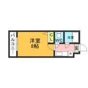 フラット古賀の間取り画像