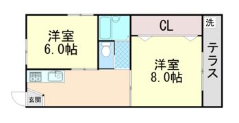 シティライフ43タカハの間取り画像