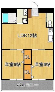 北浜ビルの間取り画像