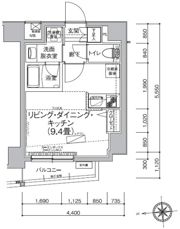 アイルイムーブル浅草の間取り画像