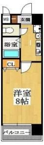 新梅田プライムの間取り画像
