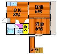 プラジール東岡山の間取り画像
