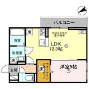 collina一里山の間取り画像