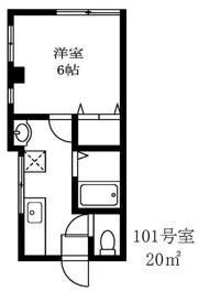 西池レジデンスの間取り画像