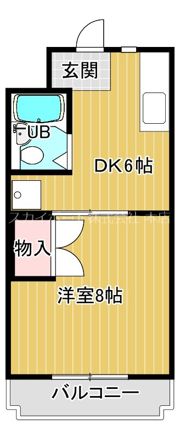 ハイライズHIRAIの間取り画像