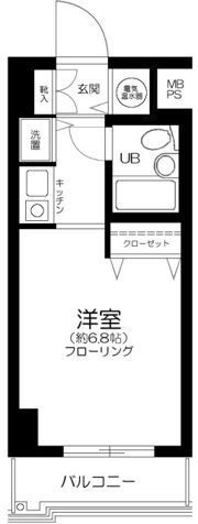 リバティー多摩川の間取り画像