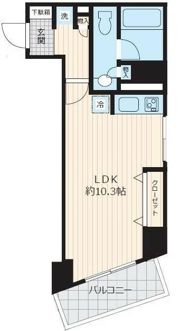 ロワジール三軒茶屋の間取り画像