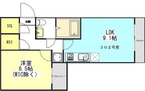モダンモート徳丸の間取り画像