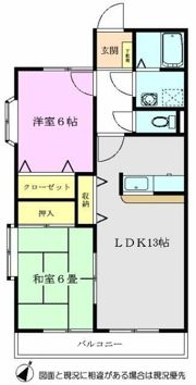 リーフガーデンの間取り画像