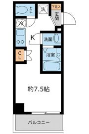 ラクラス池袋の間取り画像