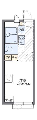 レオパレス山田東Ⅱの間取り画像