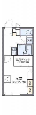 レオパレスFluoriteの間取り画像