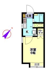 パティオハナミズキの間取り画像
