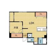 三隆コーポラスの間取り画像