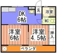 コーポ前田の間取り画像