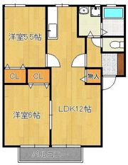 ウイングAの間取り画像