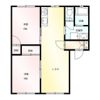ジュネスかすかわ Bの間取り画像