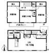 上水南町三丁目戸建Aの間取り画像
