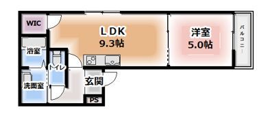 フジパレス大和田サウスの間取り画像