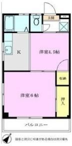 明マンションの間取り画像