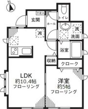 コート北沢の間取り画像