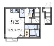 クレイノ静の間取り画像