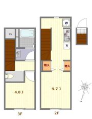 マーレ西巣鴨の間取り画像
