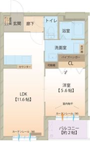 リブオータムの間取り画像