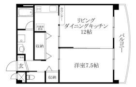 ペルルブランたるみの間取り画像