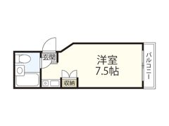 サンシャイン舟入5の間取り画像