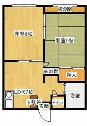 エステートピァ塩澤の間取り画像