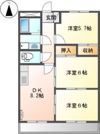 レイクウエストMの間取り画像