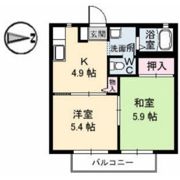 ラフォーレアダチの間取り画像