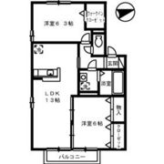 リビングタウン山本 A棟の間取り画像