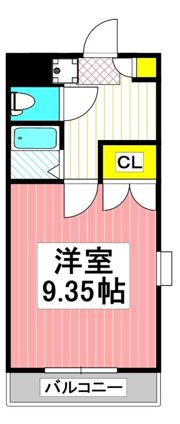桜ビル新大江の間取り画像