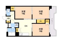 脇坂マンションの間取り画像