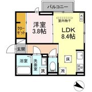 ロイヤルステージ西持田町A棟の間取り画像