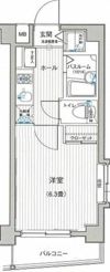 ラグジュアリーアパートメント東中野の間取り画像