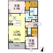 ル・グランさくらの間取り画像
